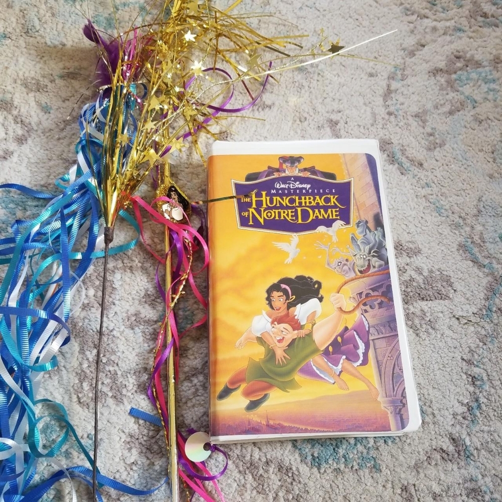 Hunchback of Notre dame Disney vhs